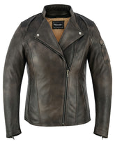 Womens leather Jacket